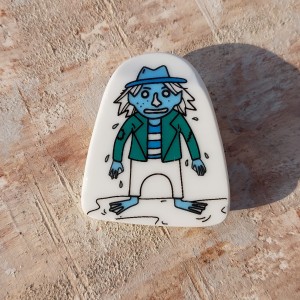 Broszka Porcelana Bogucice. 