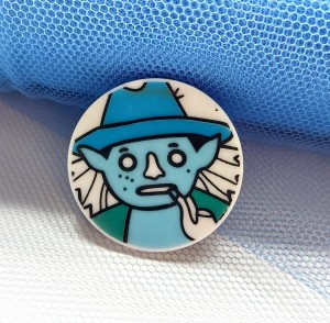 Broszka Porcelana Bogucice. 