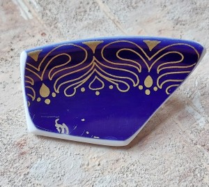 Broszka Porcelana. 